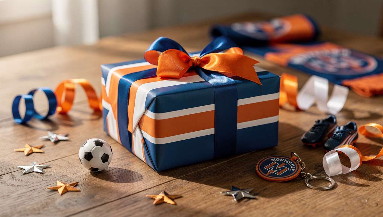 Personnaliser le cadeau aux couleurs du montpellier hsc