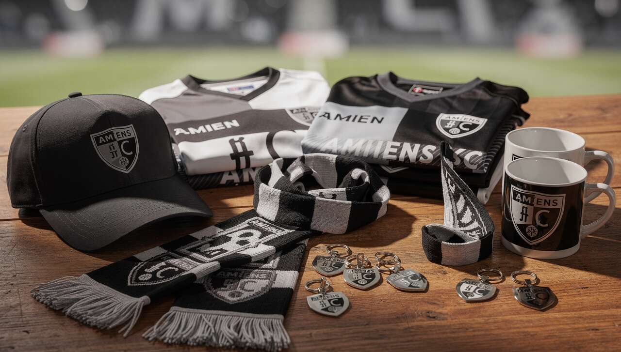 Maillots et accessoires officiels amiens sc
