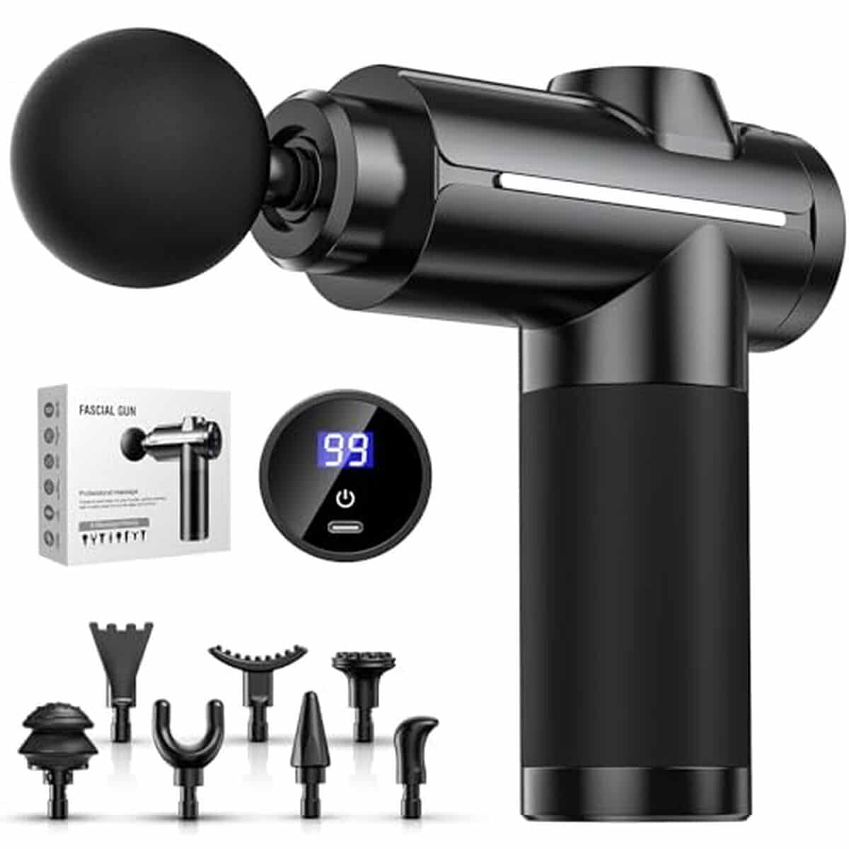 Test du pistolet de massage musculaire 32 niveaux : soulagement et performance