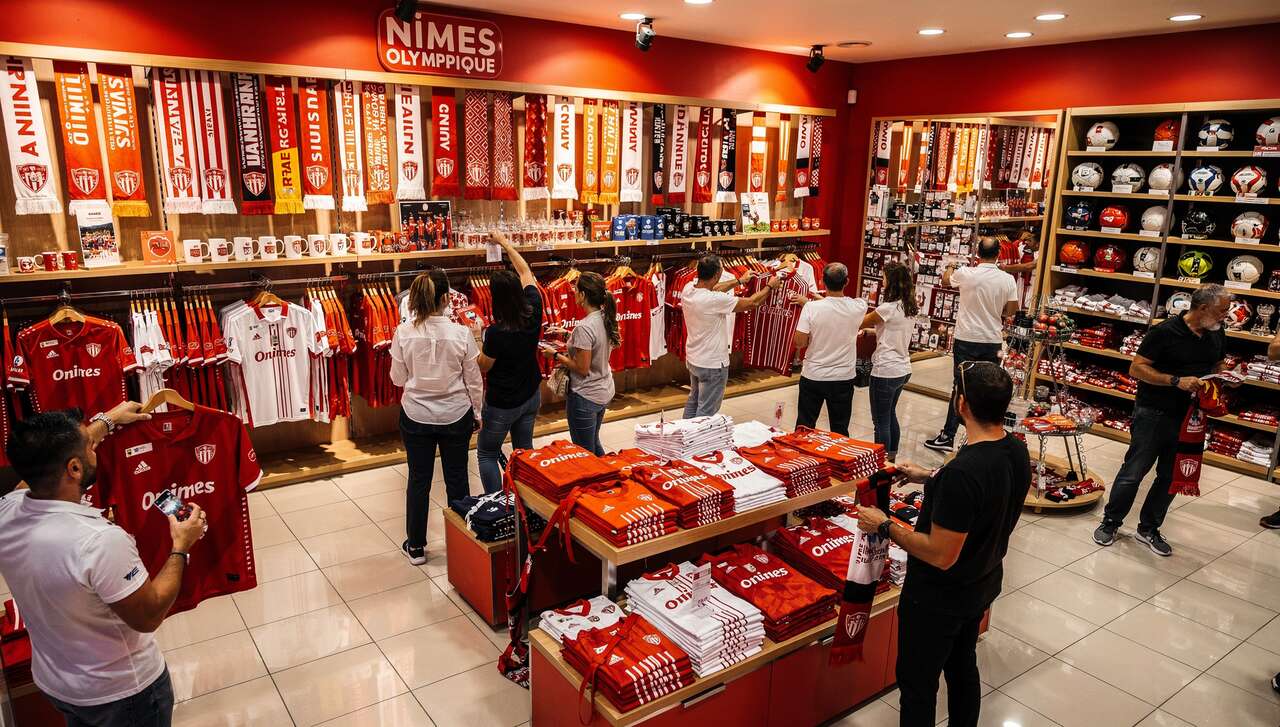 Cadeaux officiels : la boutique du n&icirc;mes olympique