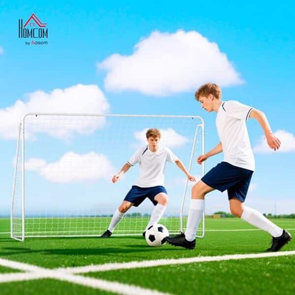 Découvrez notre test du but de football HOMCOM 301 x 120 x 200 cm et ses atouts en termes de robustesse et praticité pour vos entraînements sportifs.