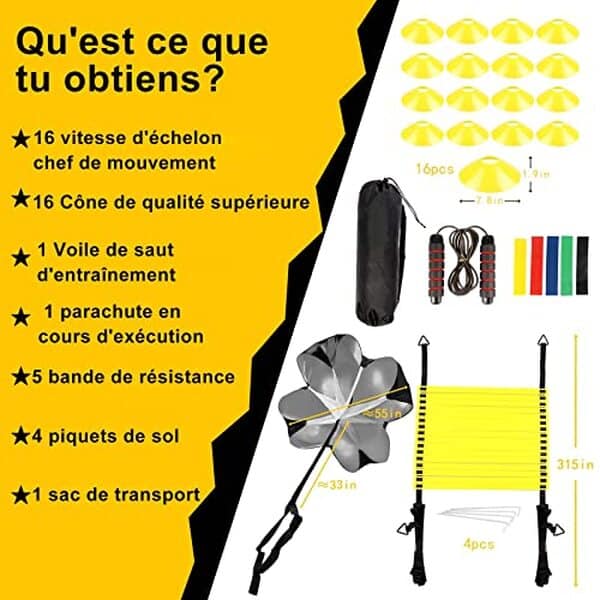 Découvrez notre test approfondi du kit d'entraînement Jewaytec conçu pour les jeunes footballeurs. Boostez leurs compétences sur le terrain avec cet équipement innovant et performant.