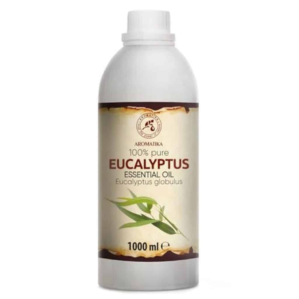 Test de l'huile essentielle d'eucalyptus Globulus 1000 ml
