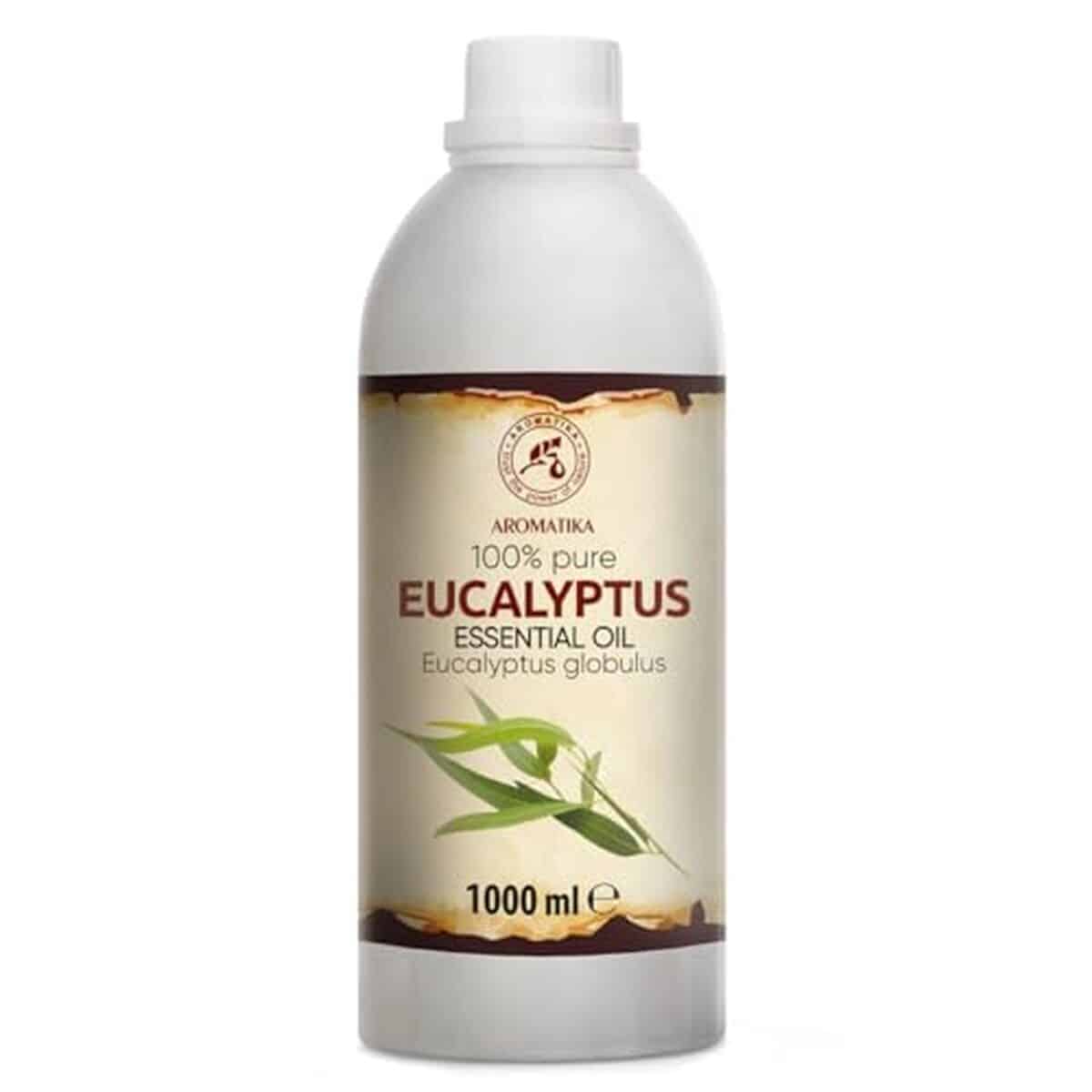 Test de l'huile essentielle d'eucalyptus Globulus 1000 ml