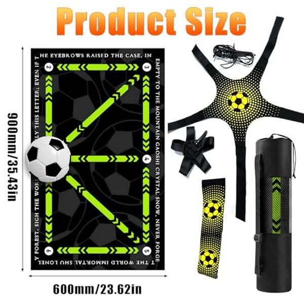 Découvrez notre test approfondi du tapis d'entraînement foot Yujuvi : dimensions, caractéristiques antidérapantes et performance.