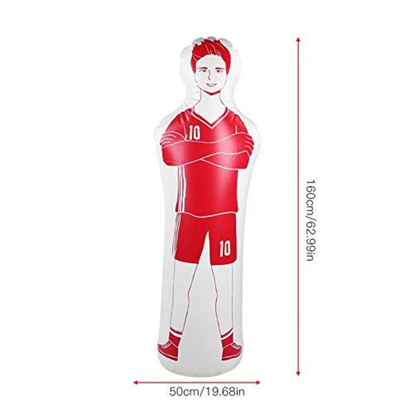 Découvrez notre test détaillé du mannequin de football gonflable 40x160 cm rouge : qualité, durabilité et efficacité pour l'entraînement. 