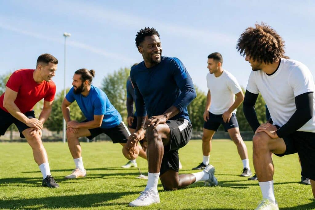 Échauffement ludique pour le football : méthodes efficaces