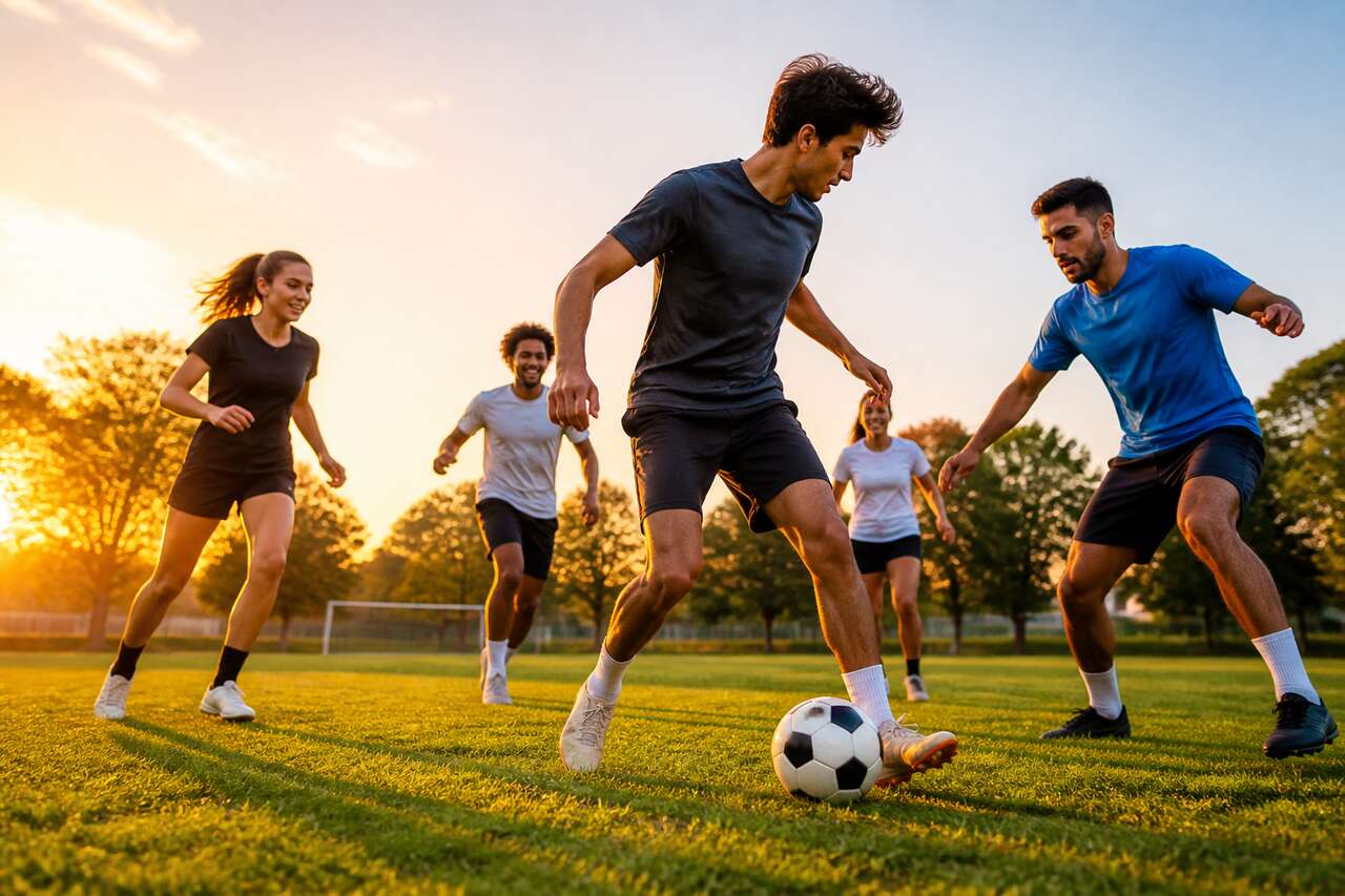 Jeux r&eacute;duits pour stimuler la technique et la coordination