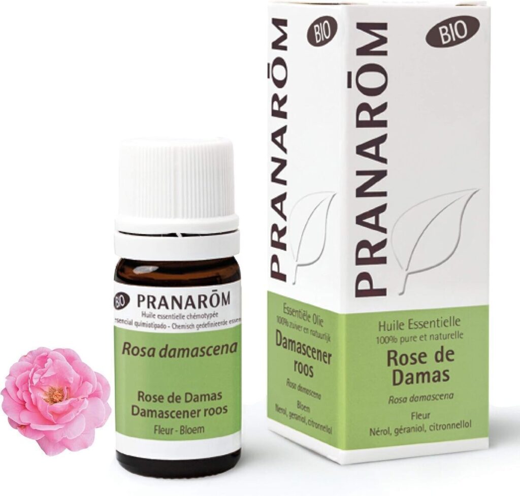 Avis huile essentielle Pranarôm rose de Damas bio