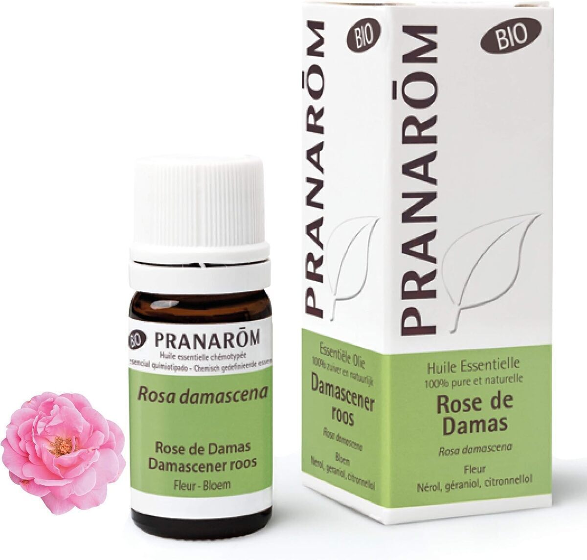 Avis huile essentielle Pranarôm rose de Damas bio