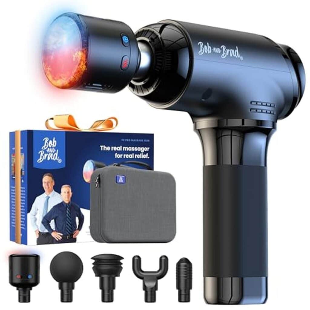 Test : bob and brad T2 Pro pistolet de massage thermique