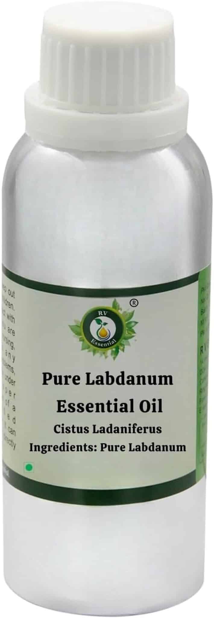 Test de l'huile essentielle pure de labdanum RV Essential 300 ml