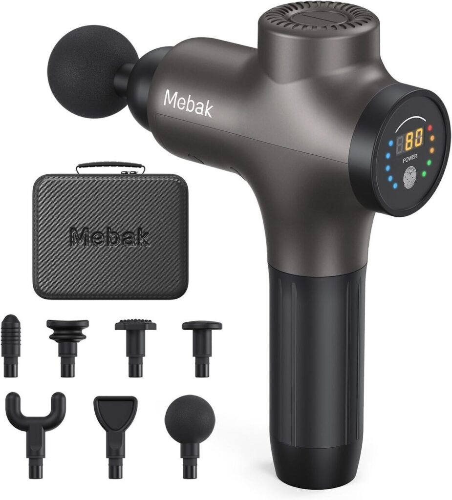 Test du pistolet de massage Mebak 3 : puissance et silence