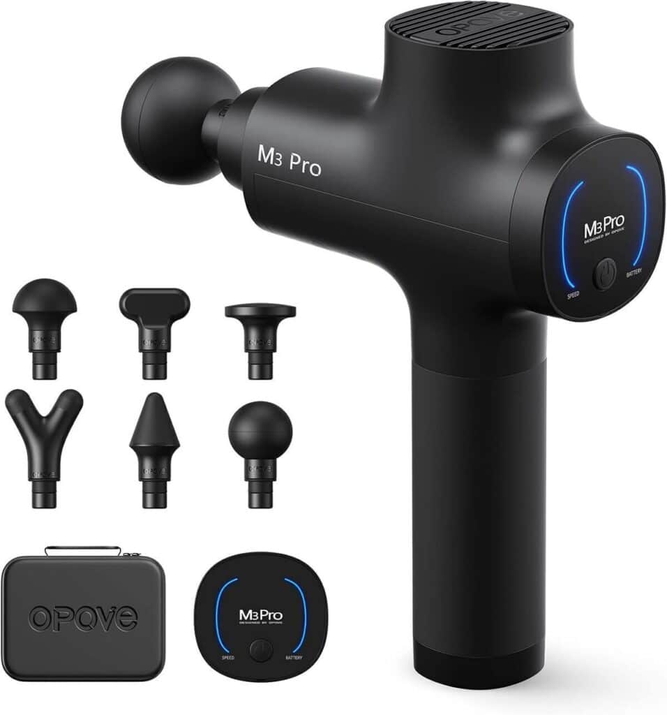 Test : opove M3 Pro, le pistolet de massage super silencieux
