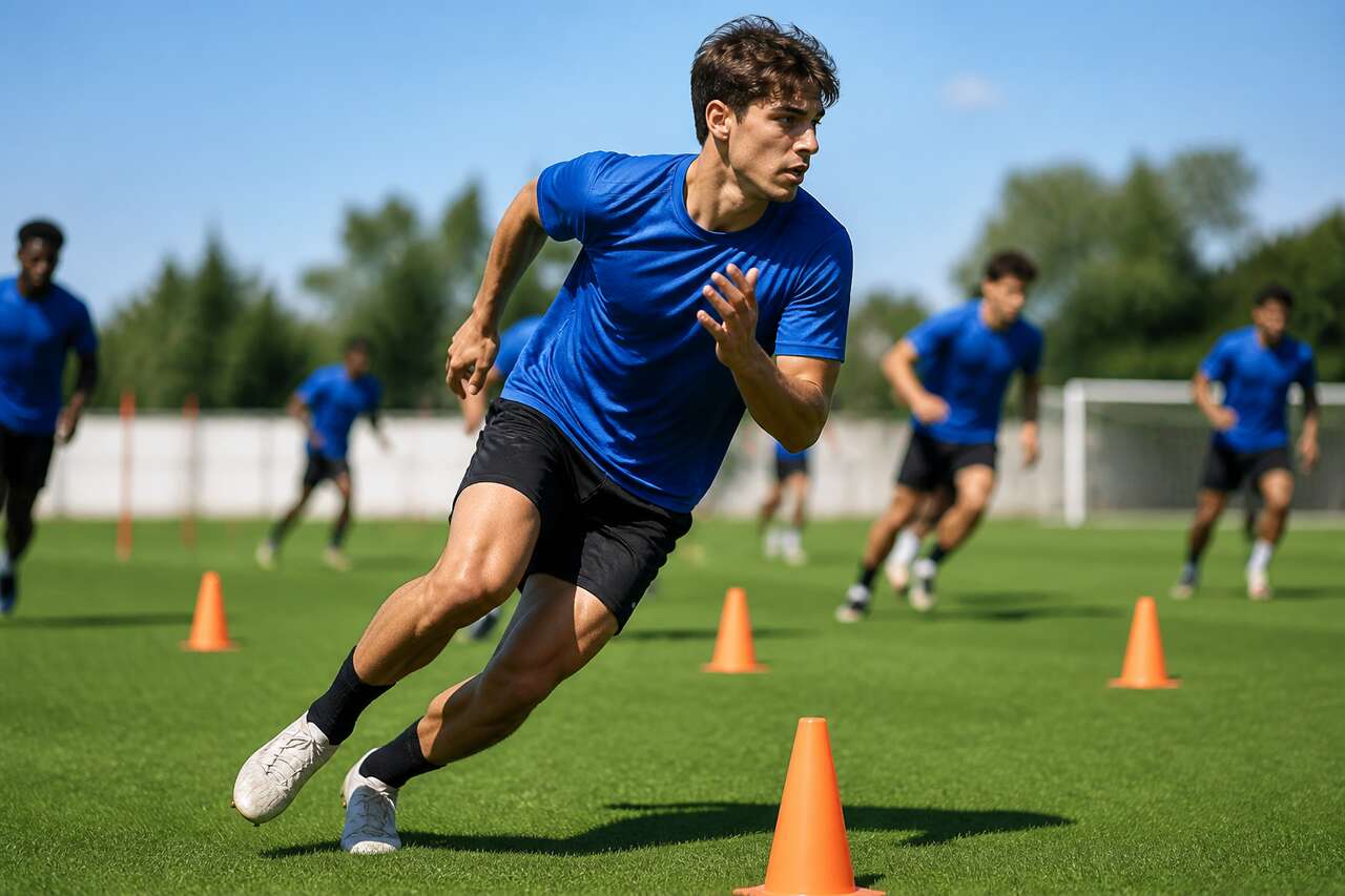 Vitesse et agilit&eacute; : exercices pour simuler l'intensit&eacute; d'un match