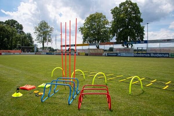 Découvrez notre test complet du kit d'entraînement Powershot AD503 pour améliorer votre réactivité et agilité au football. Équipement performant pour progresser rapidement. 
