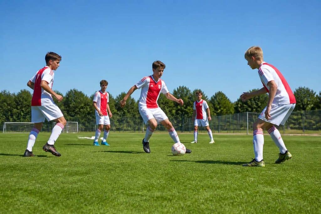 Jeu combiné en football : découvrez les techniques de l'Ajax