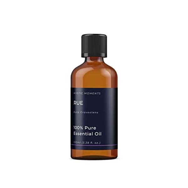 Découvrez notre test approfondi de l'huile essentielle de rue Mystic Moments : vérification de la pureté 100 %, qualité et efficacité du produit pour vos besoins en aromathérapie.