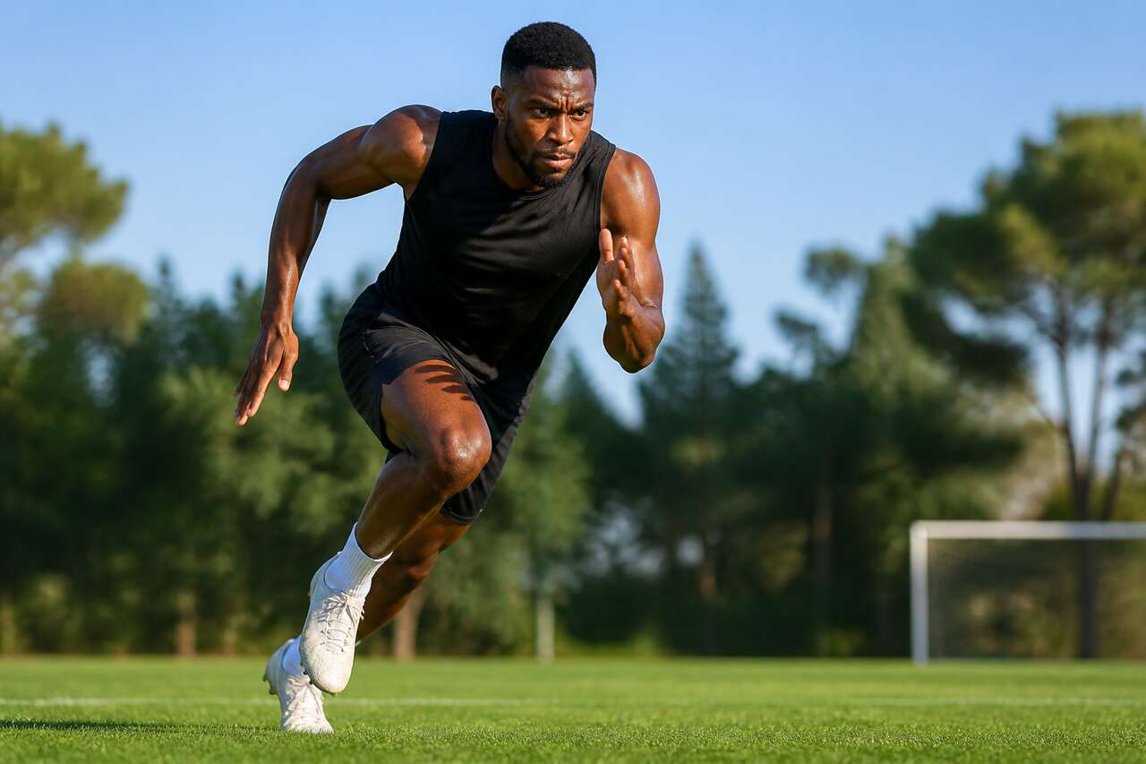 Exercice de vitesse en football : techniques et conseils