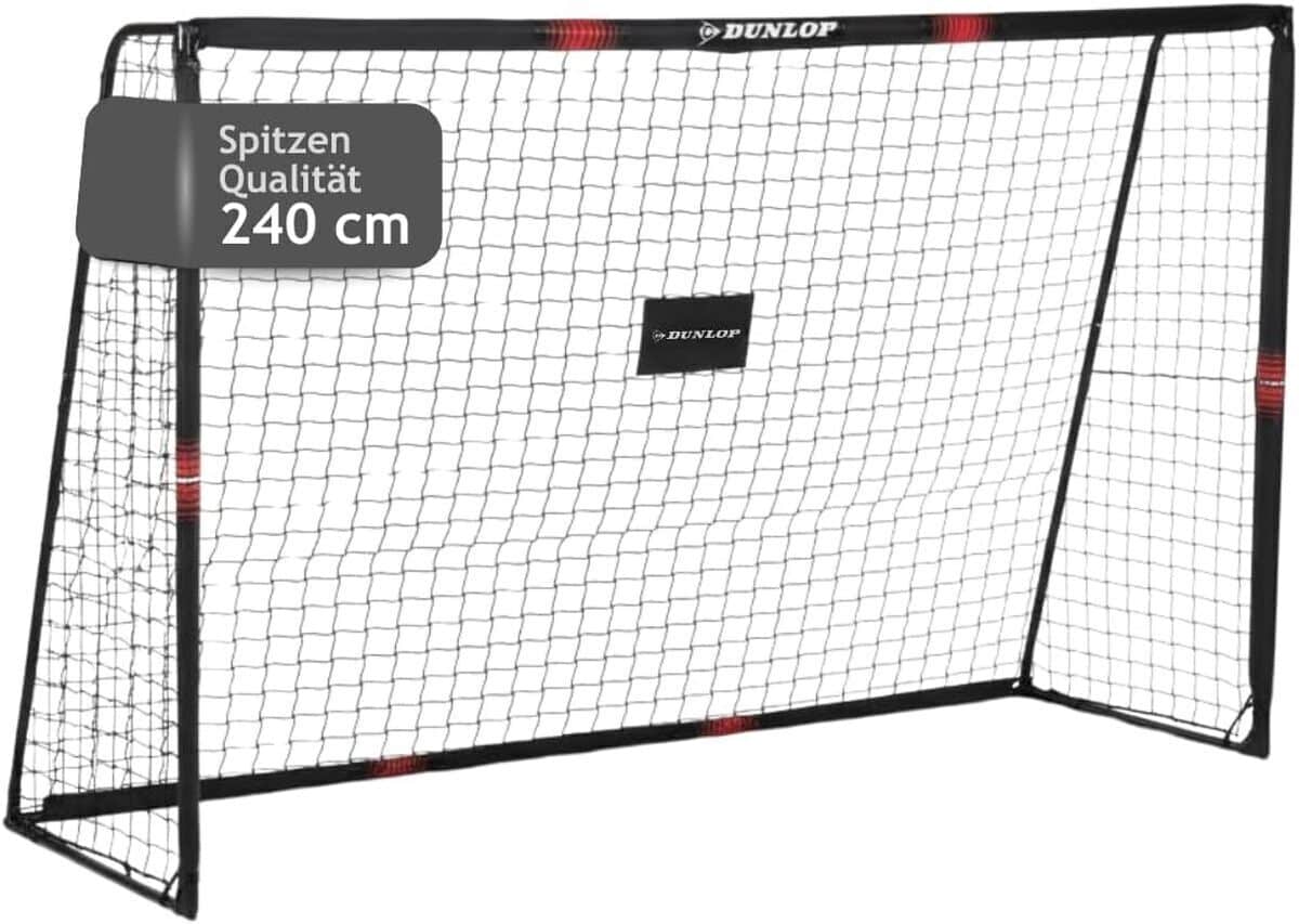 Test : cage de foot Dunlop 240x160 cm, rapide à monter