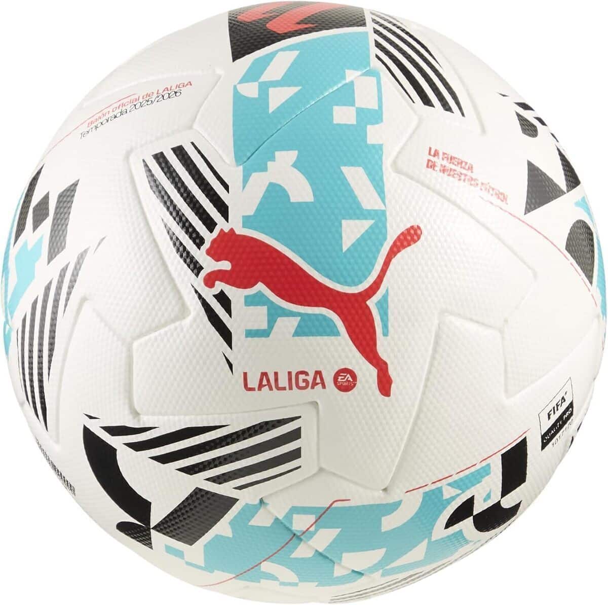 Test du ballon de football puma orbita laliga 1
