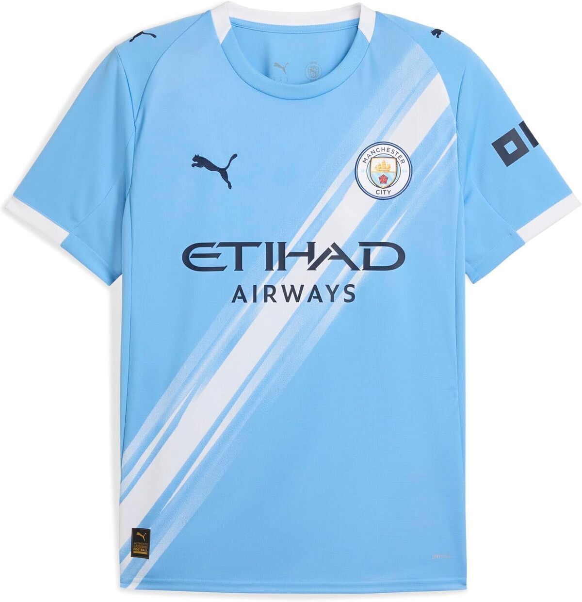 Test du maillot domicile Puma Manchester City FC 25/26