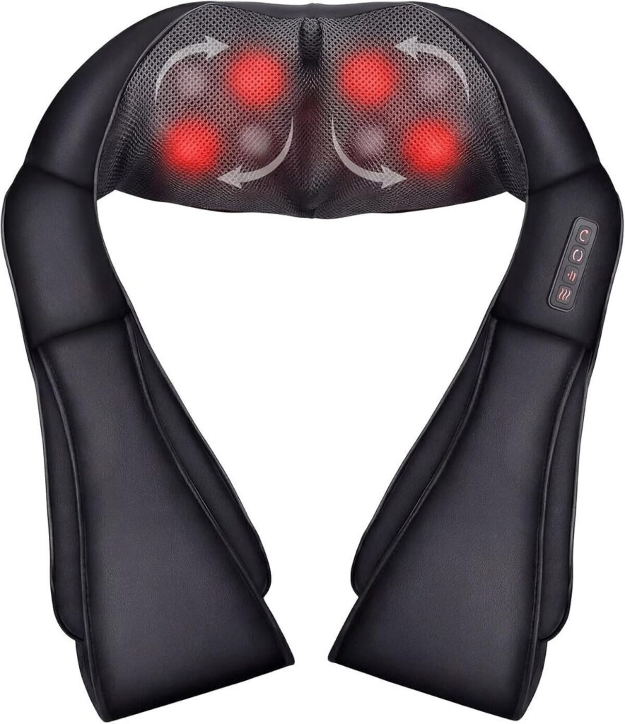Test du masseur cervical shiatsu 3D avec chauffage