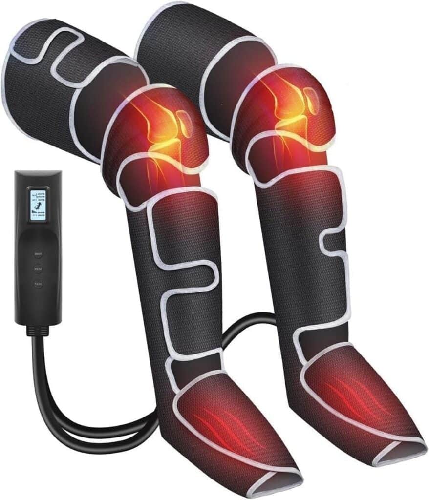 Test du masseur de jambes Comfier : circulation et soulagement avec chaleur