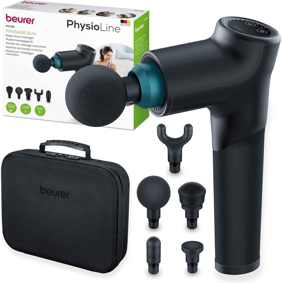 Test du pistolet de massage Beurer MG 185 : puissance et polyvalence