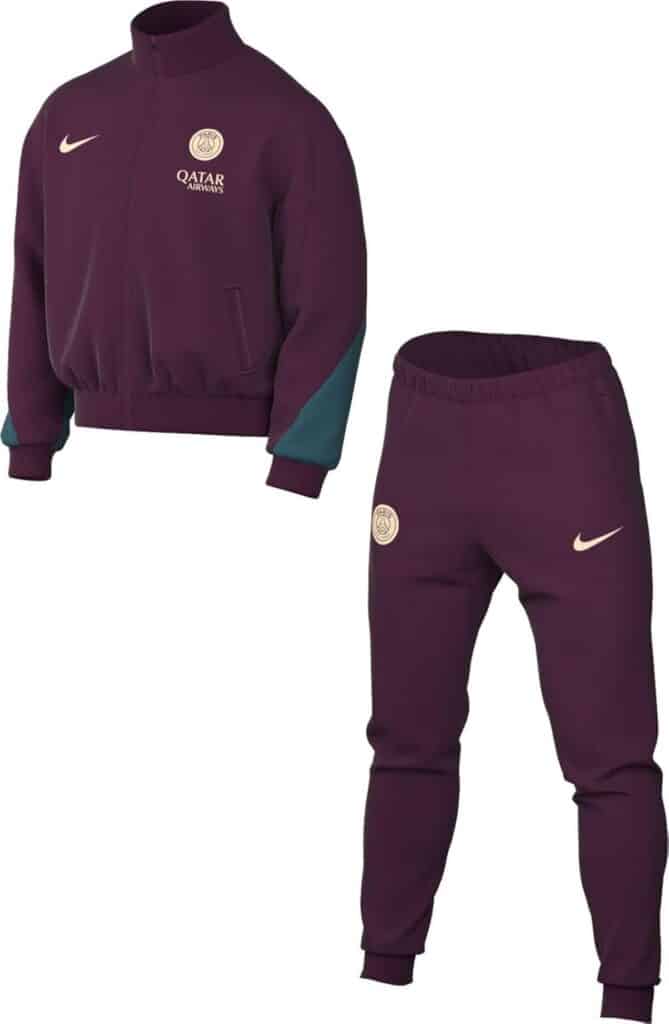 Test du survêtement Nike PSG Dri-Fit modèle FN9454-613