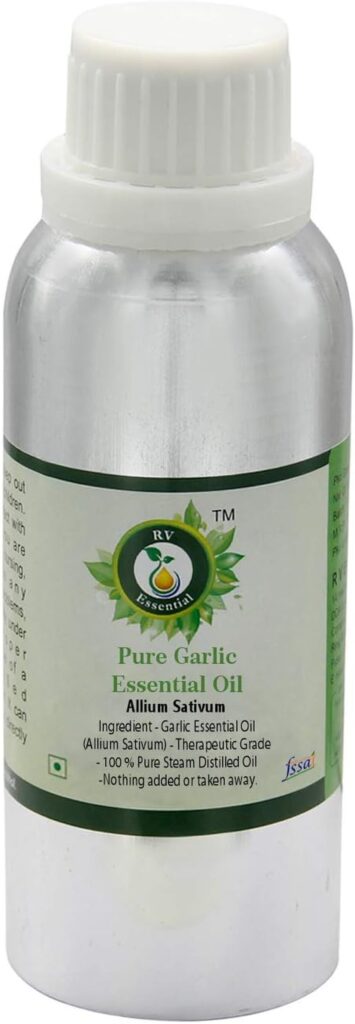 Test : huile essentielle ail R V Essential, 630 ml