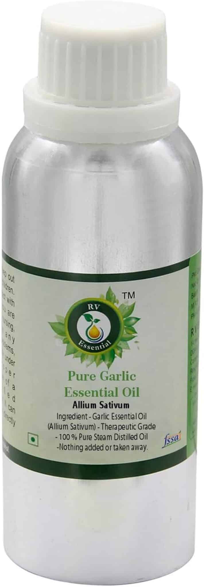 Test : huile essentielle ail R V Essential, 630 ml