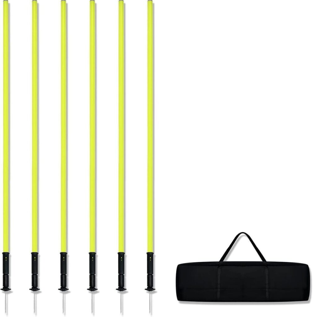 Test : piquets de slalom Froadp 1, 5m avec pointes en métal