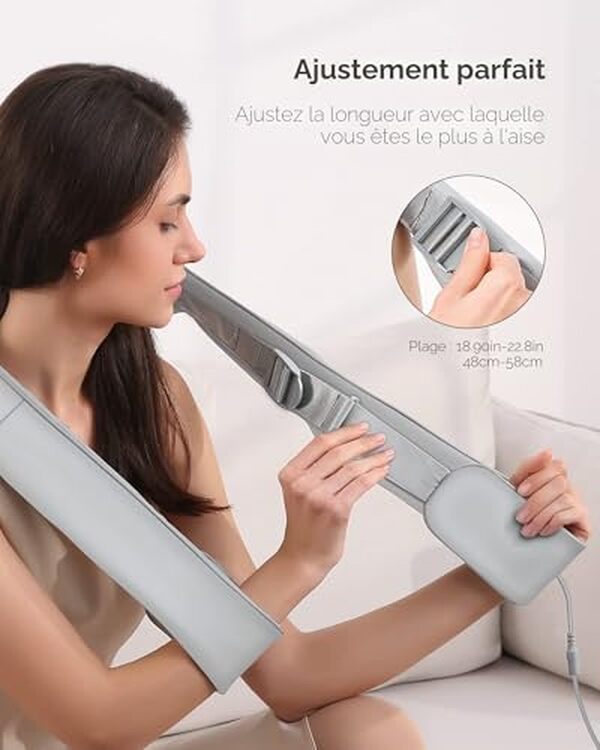 Découvrez notre test détaillé du masseur cervical Shiatsu avec fonction chauffage. Relaxation totale et soulagement des tensions cervicales garantis.