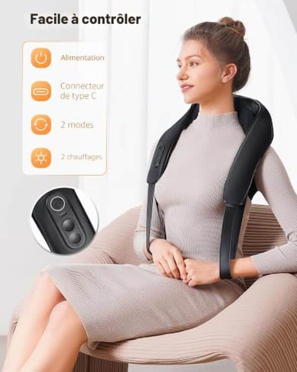 Découvrez notre test détaillé du masseur KNQZE pour soulager votre dos et vos cervicales. Avis honnête, caractéristiques et efficacité réelle du produit.