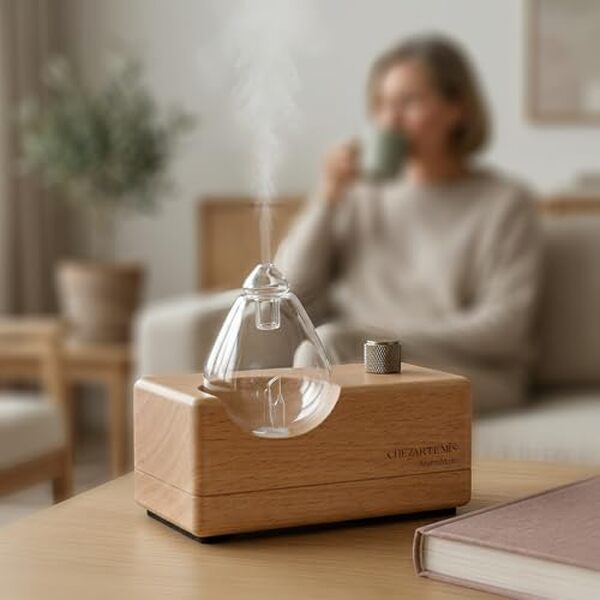 Découvrez notre test complet du diffuseur Waterdrop sans eau en verre et bois naturel. Design élégant, performances et avis clients pour un diffuseur d'huiles essentielles haut de gamme.