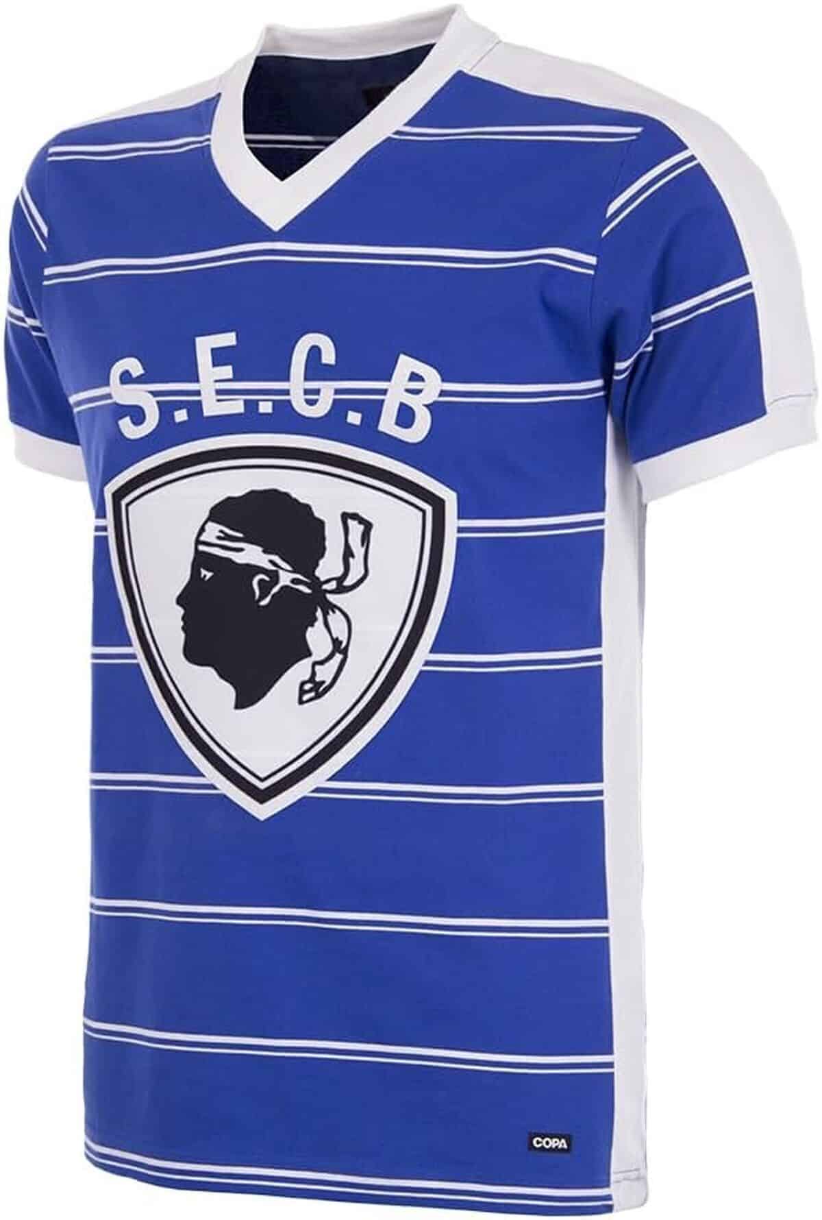 Avis maillot rétro SC Bastia 2026-82 - XL