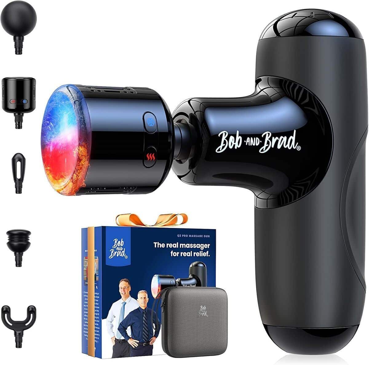 Test du BOB AND BRAD Q2 Pro : pistolet de massage avec fonction chaud/froid