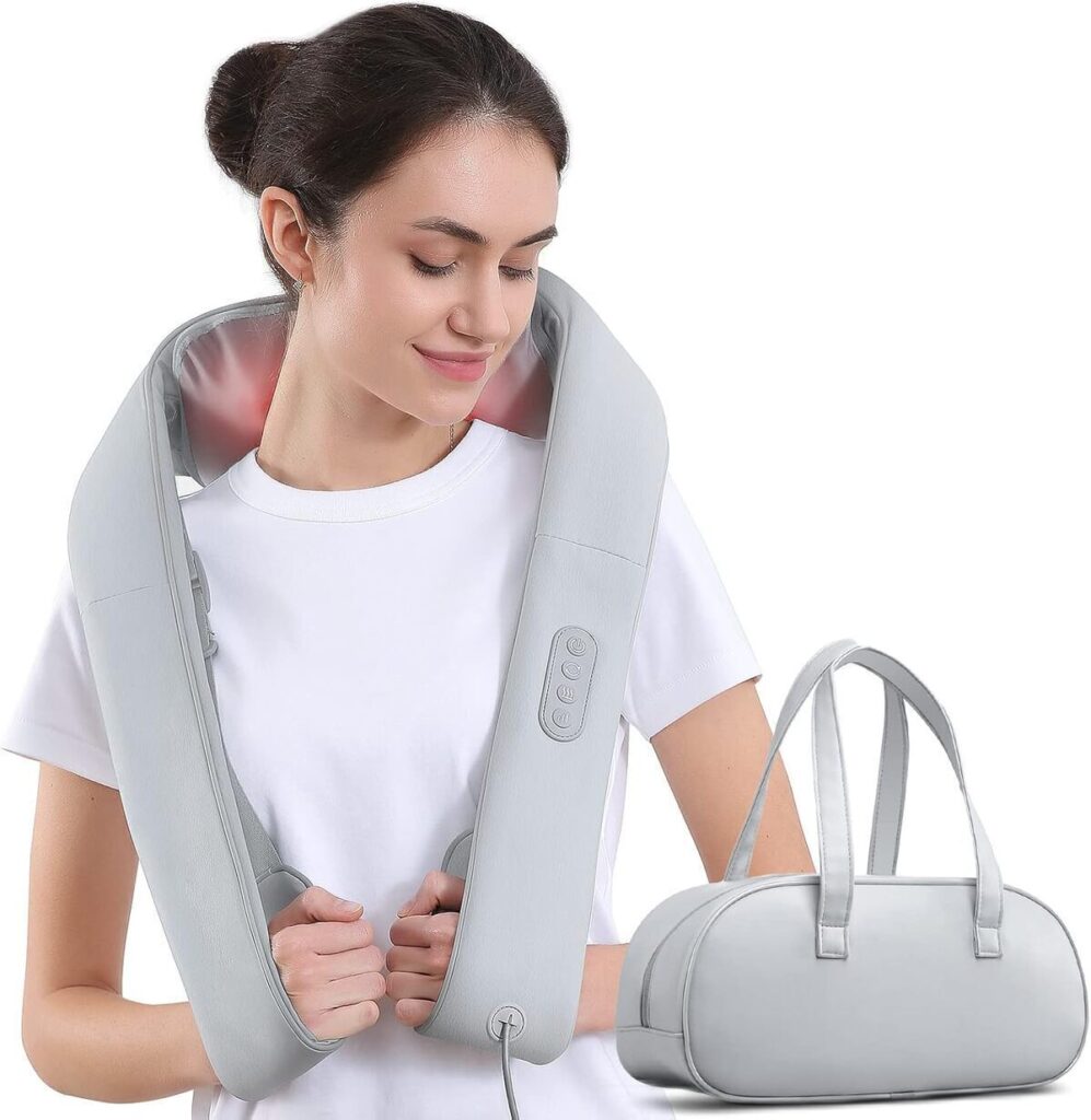Test du masseur cervical Shiatsu : relaxation totale avec chauffage