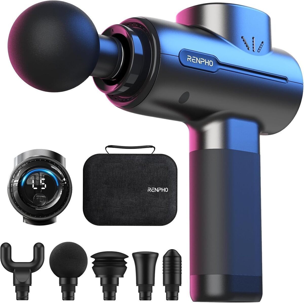 Test du pistolet de massage Renpho 3200 tr/min ultra silencieux