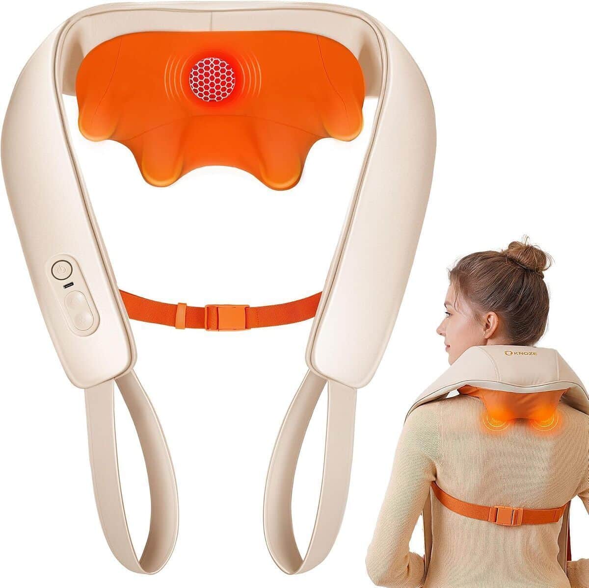 Test : masseur KNQZE® Shiatsu 4D pour dos et cervicales
