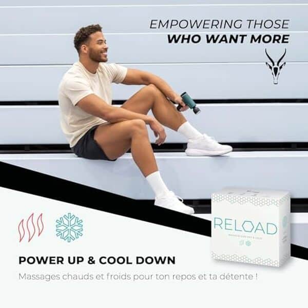 Découvrez notre test complet du pistolet de massage Beurer Reload avec fonction chaleur et froid. Avis, performances et efficacité pour soulager vos douleurs musculaires.