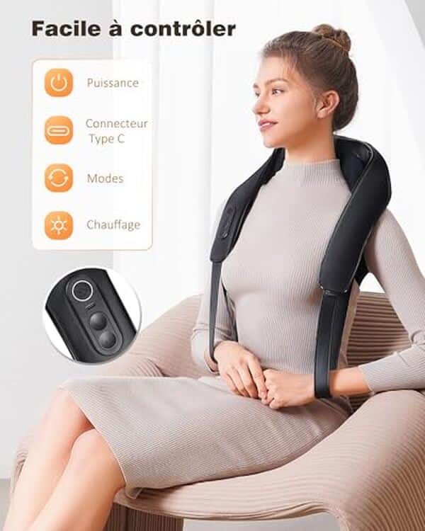 Découvrez notre test du masseur KNQZE 4D : efficacité prouvée pour soulager les douleurs du dos et des cervicales. Avis complet et conseils d'utilisation.
