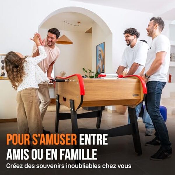 Découvrez notre test complet du babyfoot Sportivo CATENACCIO : robustesse, convivialité et performances pour vos parties en famille ou entre amis.