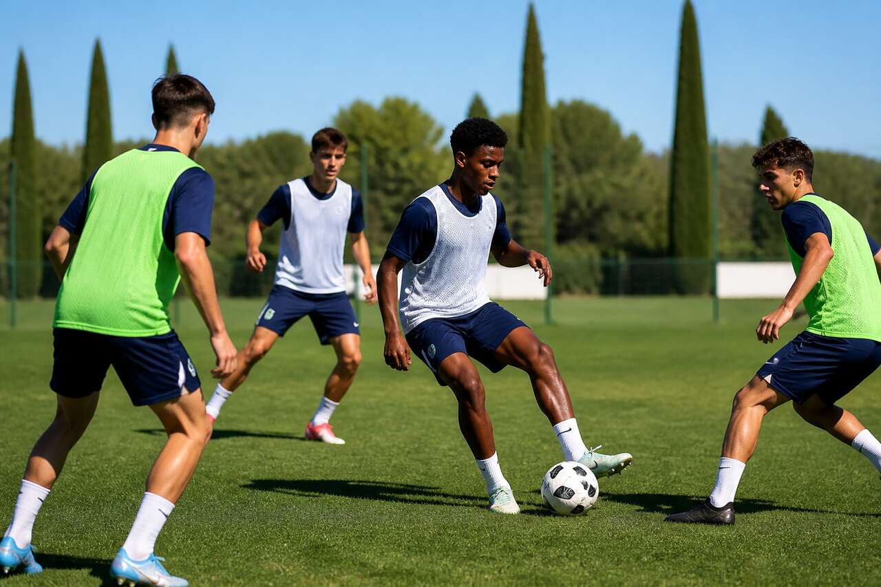 Pourquoi le rondo est un échauffement idéal au football Pourquoi le rondo est un échauffement idéal au football