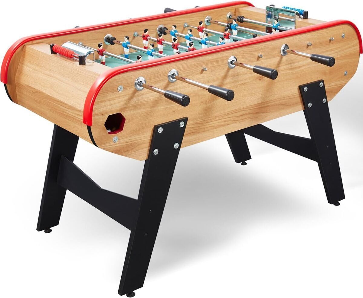 Test : babyfoot Catenaccio Squadra avec style vintage et barres télescopiques