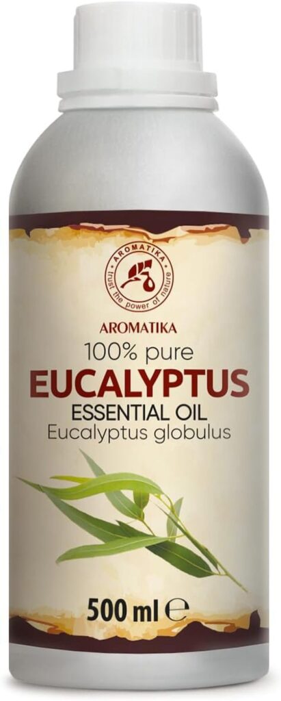 Test de l'huile essentielle d'eucalyptus Parfums d'Intérieur 500 ml
