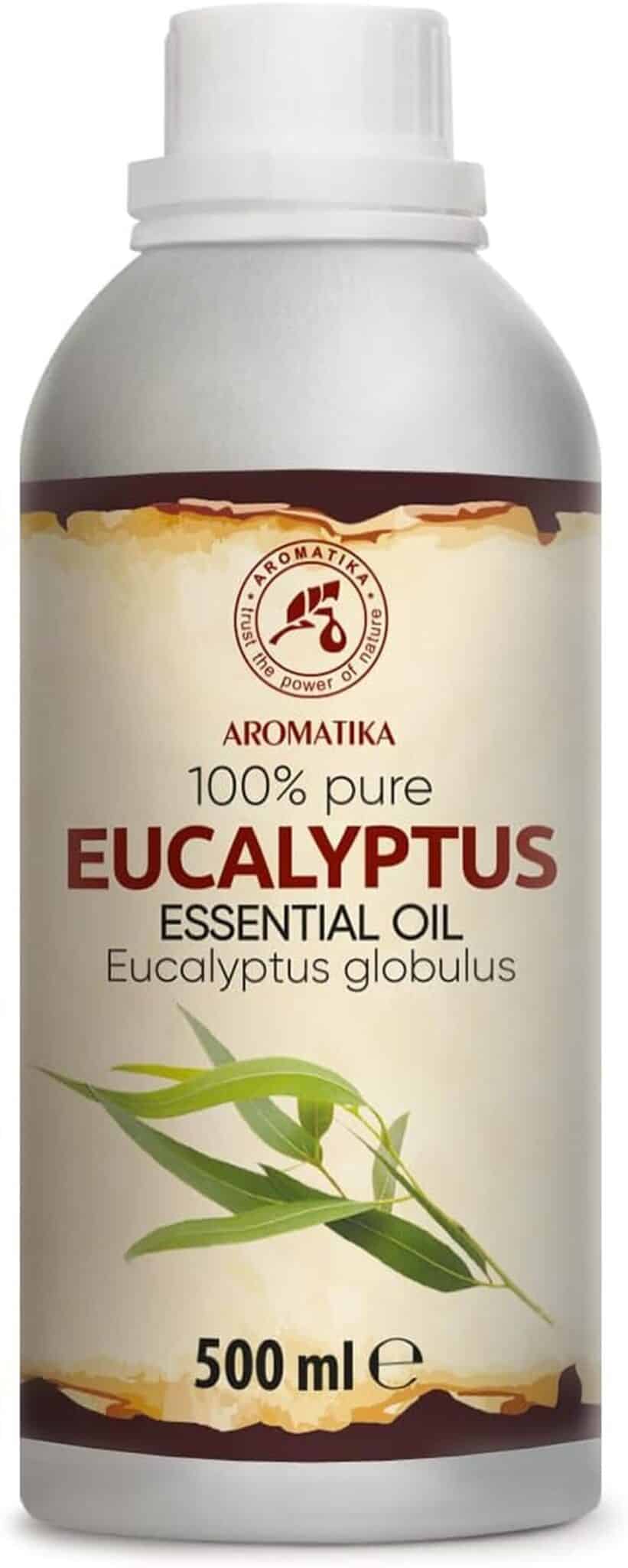 Test de l'huile essentielle d'eucalyptus Parfums d'Intérieur 500 ml
