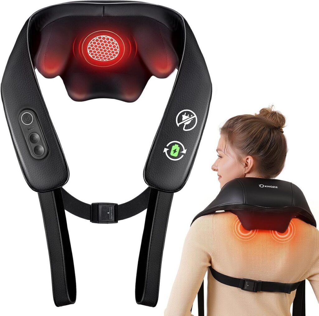Test du masseur KNQZE : soulagement 4D du dos et cervicales