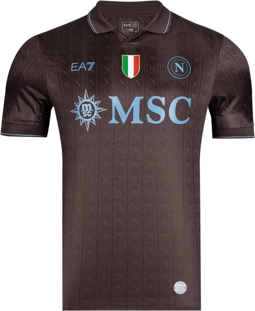 Test : maillot SSC Napoli troisième 2026/2026, moka, eA7, xXL